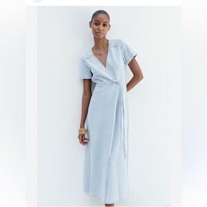 NWT Zara wrap dress